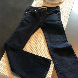 Girls Joe’s dark wash jeans